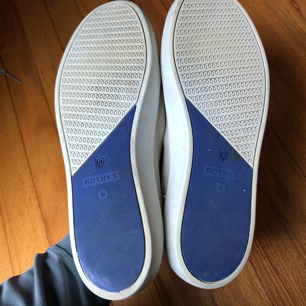 Rothy's Original Slip-On Sneaker in Sand size 10 - Picture 5 of 6